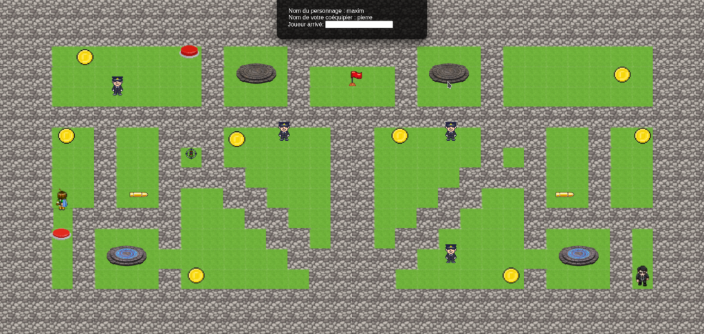 Capture d'écran du jeu pixel